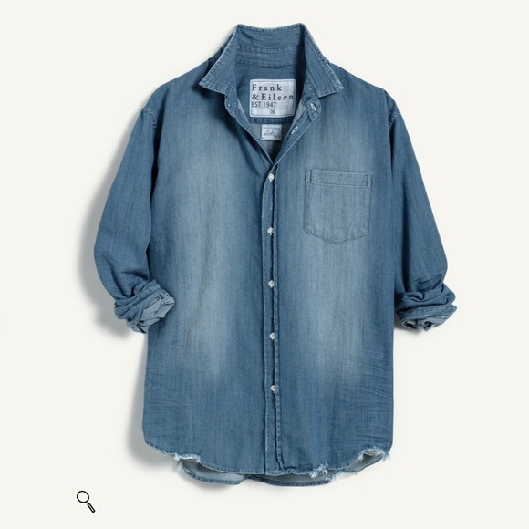 Frank & Eileen | Shirts | Nwt Frank Eileen Luke Distressed Denim